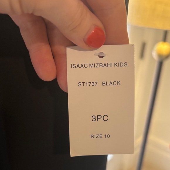 Isaac Mizrahi Elegant Black Tuxedo for Kids - Picture 8 of 10